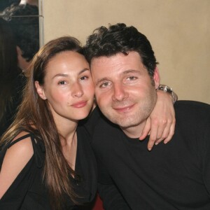 Vanessa Demouy et Philippe Lellouche à Paris.