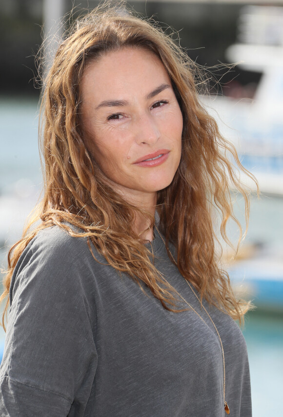 Vanessa Demouy lors de la 21ème édition du Festival de la Fiction TV de la Rochelle. Le 14 septembre 2019. @Patrick Bernard / Bestimage