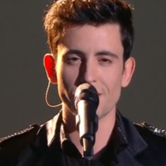 Arthur, Talent de Marc Lavoine, lors de la demi-finale de "The Voice" - TF1