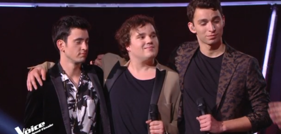 Arthur, Jim Bauer et Tarik, les trois Talents demi-finalistes de l'équipe de Marc Lavoine dans "The Voice" - TF1