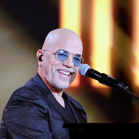 Exclusif - No Tabloids - Pascal Obispo - 2ème partie de soirée - Enregistrement de l'émission "Duos Mystères" à la Seine Musicale à Paris, qui sera diffusée le 26 février sur TF1. Le 2 février 2021 © Gaffiot-Moreau / Bestimage