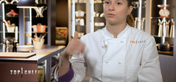 Sarah dans "Top Chef" sur M6