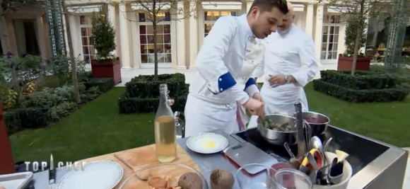 Matthias dans "Top Chef" sur M6