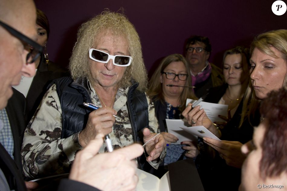 Michel Polnareff - Inauguration du centre culturel Michel Polnareff à Fontenay-Trésigny, le 25 novembre 2016.