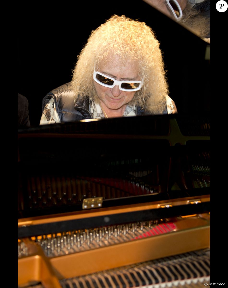 Michel Polnareff - Inauguration du centre culturel Michel Polnareff à Fontenay-Trésigny, le 25 novembre 2016.