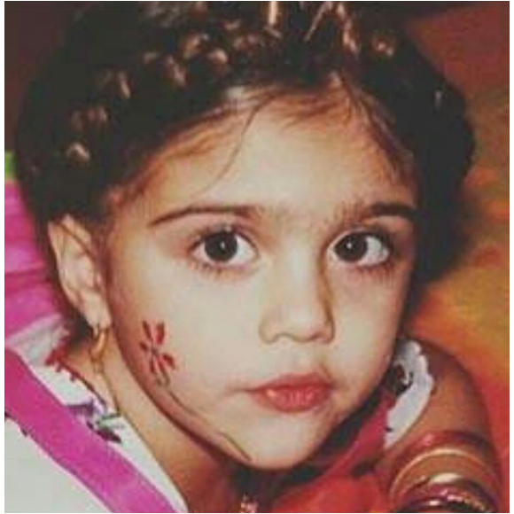 Lourdes, la fille de Madonna et Carlos Leon, enfant.