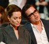 Angelina Jolie et Brad Pitt en conférence pour la prévention contre les violences sexuelles lors des conflits à Londres.