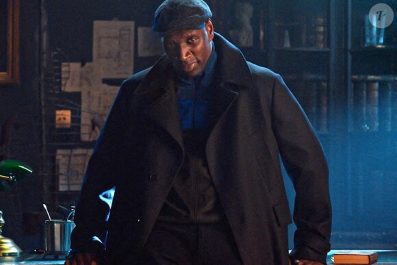 Omar Sy, dans le rôle du personnage principal de la série Lupin Assane Diop.