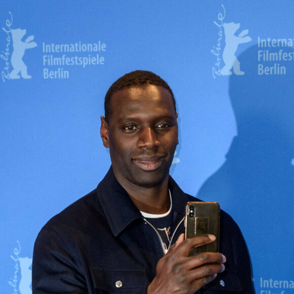 Omar Sy au photocall du film "Police Night Shift" lors de la 70ème édition du festival international du film de Berlin (La Berlinale 2020), le 28 février 2020.