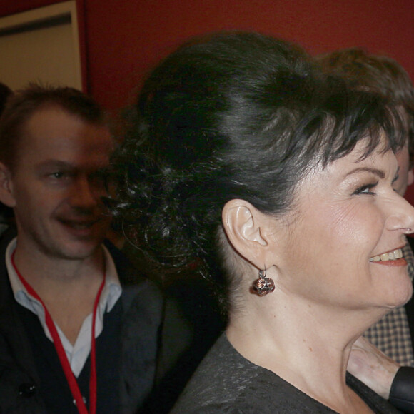 Maurane et Françoise Hardy - 28e Victoires de la musique 2013 au Zénith. © Christophe Aubert via Bestimage