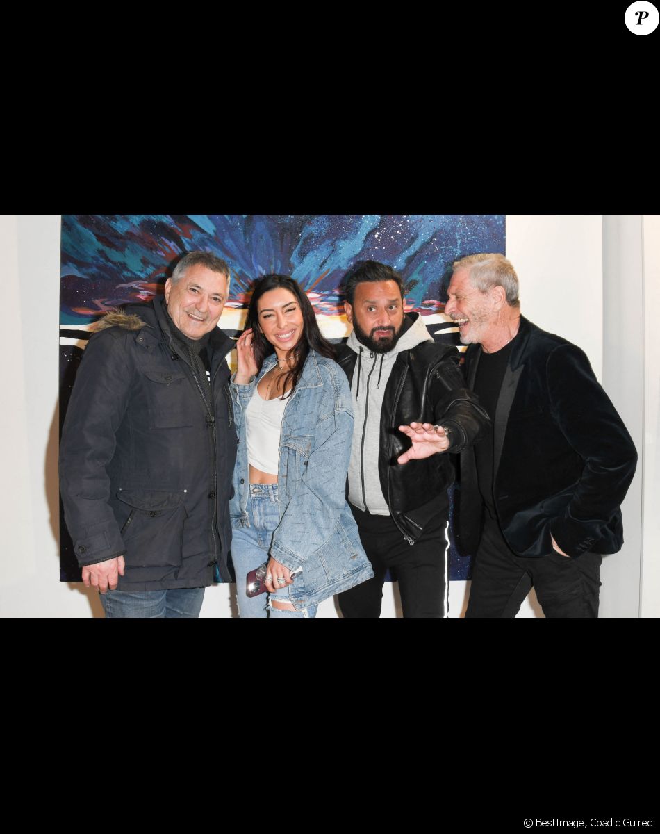 Cyril Hanouna Jean Marie Bigard Cyril Hanouna, Jean-Marie Bigard... La culture repart, vernissage et  soutien à Myriam Ghilan : le diaporama - Purepeople