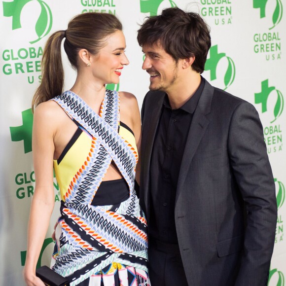 Miranda Kerr, Orlando Bloom à Hollywood, le 20 février 2013.