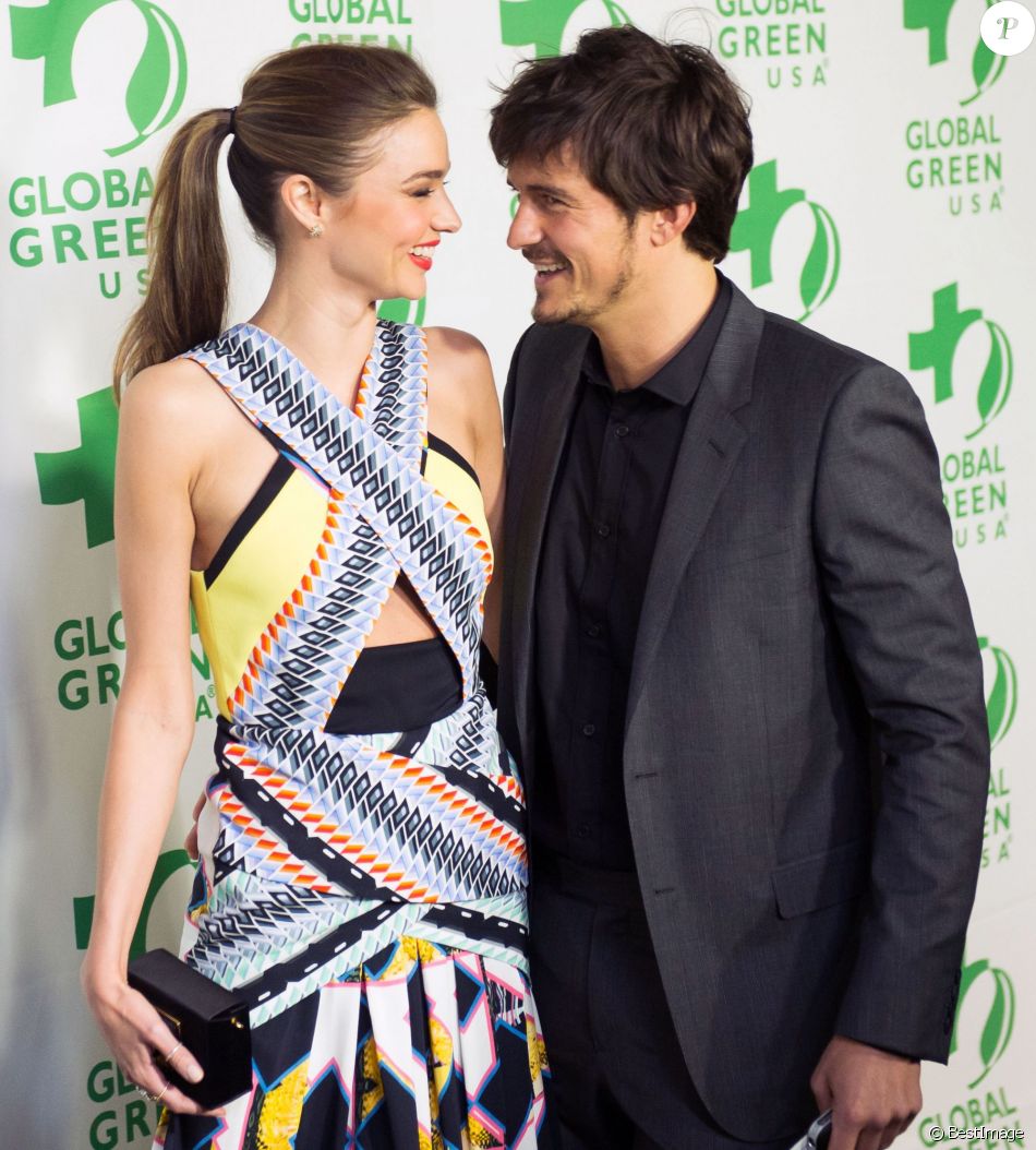 Miranda Kerr, Orlando Bloom à Hollywood, le 20 février 2013.