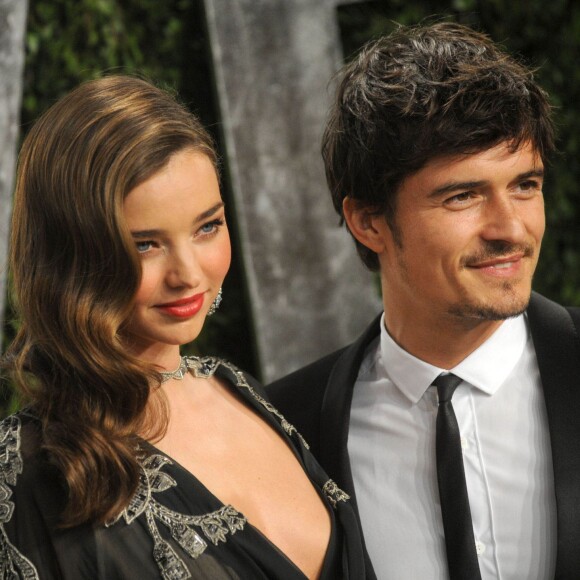 Miranda Kerr et Orlando Bloom à West Hollywood.