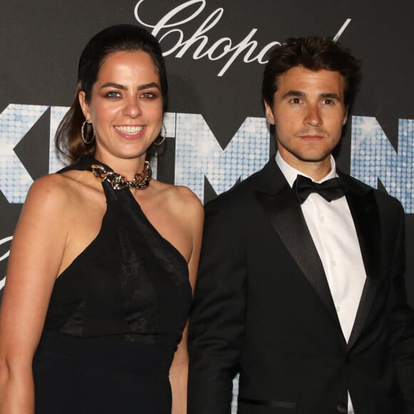 Anouchka Delon et son compagnon Julien Dereims - Soirée du film "Rocketman" sur la plage du Carlton lors du 72ème Festival International du Film de Cannes. © Denis Guignebourg/Bestimage 