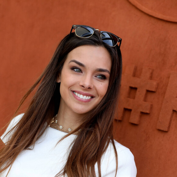Marine Lorphelin (Miss France 2013) - Les célébrités au village des internationaux de tennis de Roland Garros à Paris le 4 juin 2017. © Dominique Jacovides-Cyril Moreau/Bestimage