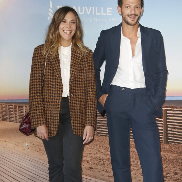 Alysson Paradis , Vincent Dedienne Photocall du film A good Man lors du 46ème Festival du Cinéma Américain de Deauville le 6 septembre 2020. Photocall au Centre International de Deauville , le CID © Christophe Aubert via Bestimage