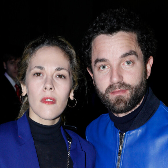Guillaume Gouix et sa compagne Alysson Paradis - People au défilé de mode Paul Smith collection Automne/Hiver 2019-20 lors de la fashion week Homme à Paris, le 20 janvier 2019. © Veeren/CVS/Bestimage