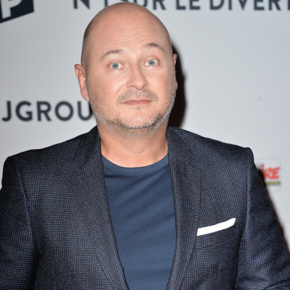 Sébastien Cauet - Conférence de rentrée du Groupe NRJ au théâtre des Folies Bergère à Paris. © Veeren/Bestimage