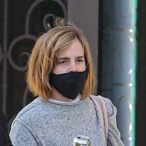 Exclusif - Emma Watson à Beverly Hills, le 10 mars 2021.