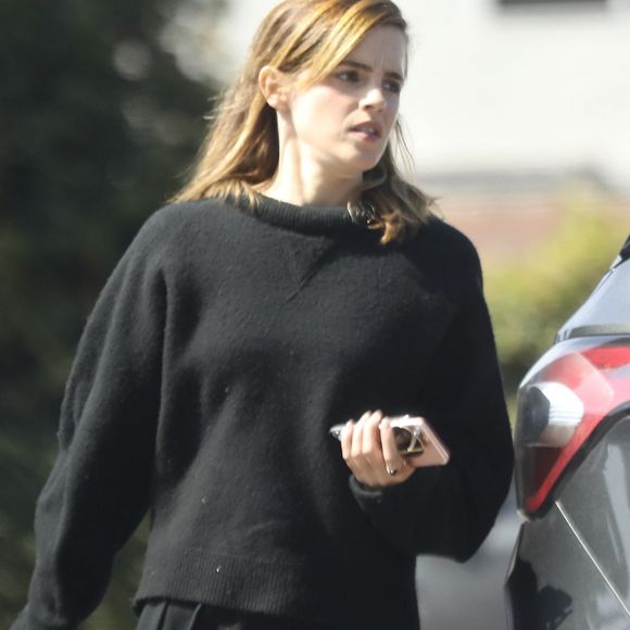 Exclusif - Emma Watson à Culver City, Californie, Etats-Unis, le 12 août 2019.