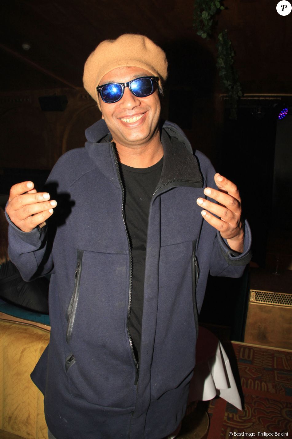 Doc Gynéco - Soirée de lancement du parfum "L'Ogre" et des vins de J.M Bigard au Manko à Paris, le 28 octobre 2019. © Philippe Baldini/Bestimage