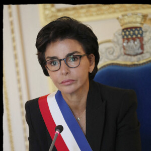 Exclusif - Election de Rachida Dati lors du Conseil d'installation du maire et de ses adjoints à la mairie du VIIème à Paris, le 11 juillet 2020. © Alain Guizard / Bestimage