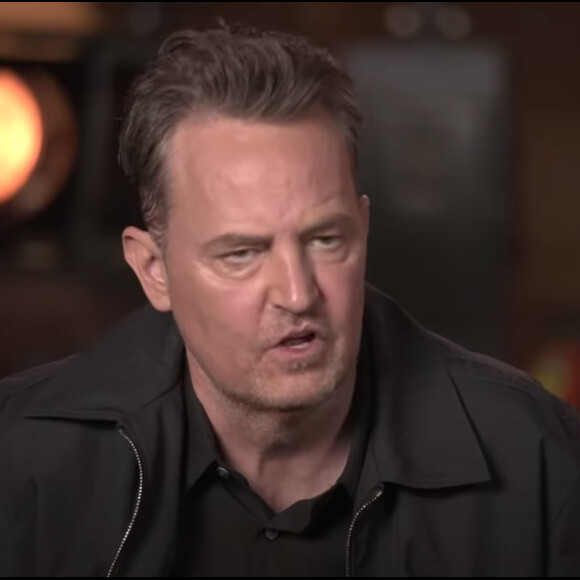 Matthew Perry en interview pour le magazine People.