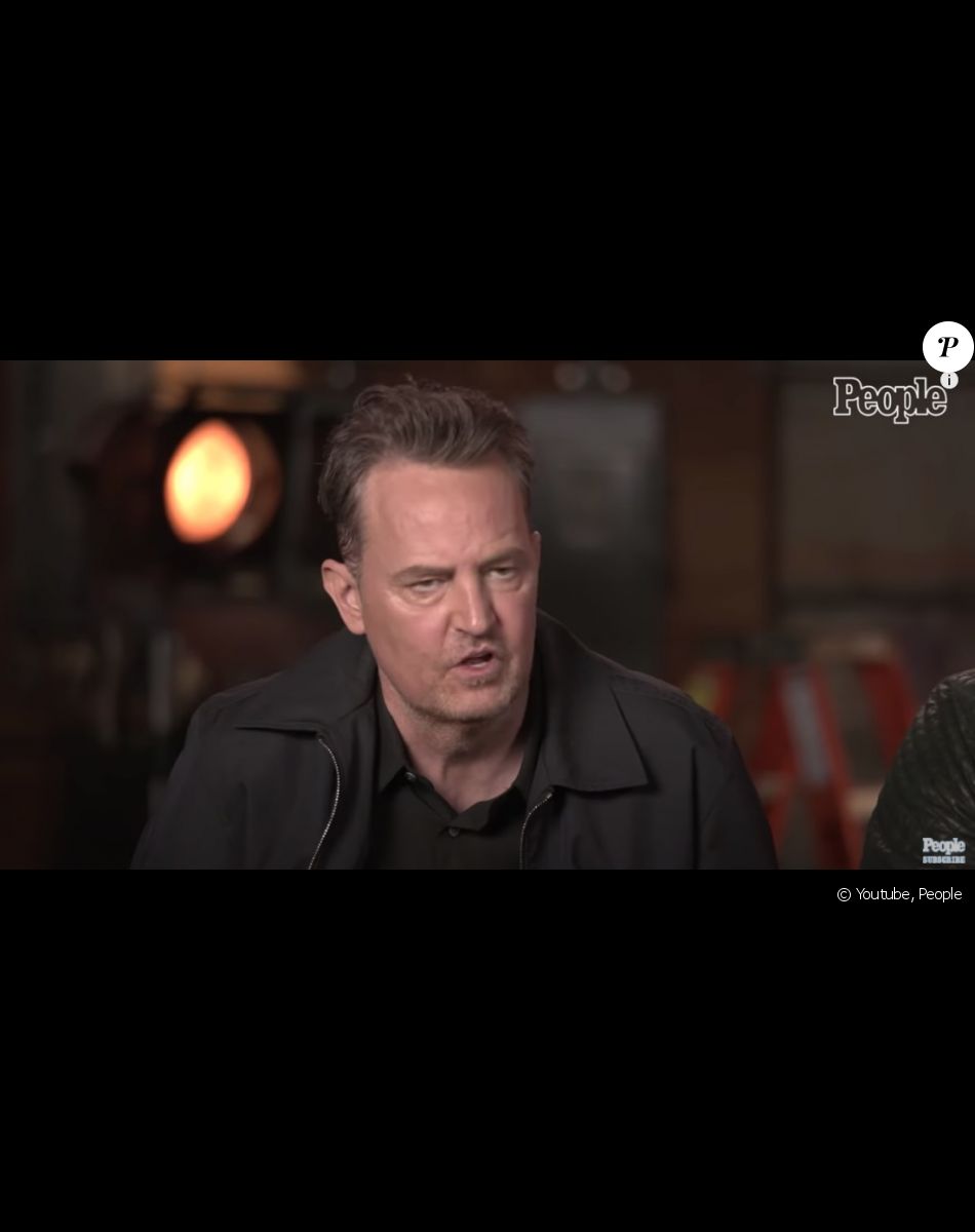 Matthew Perry en interview pour le magazine People.