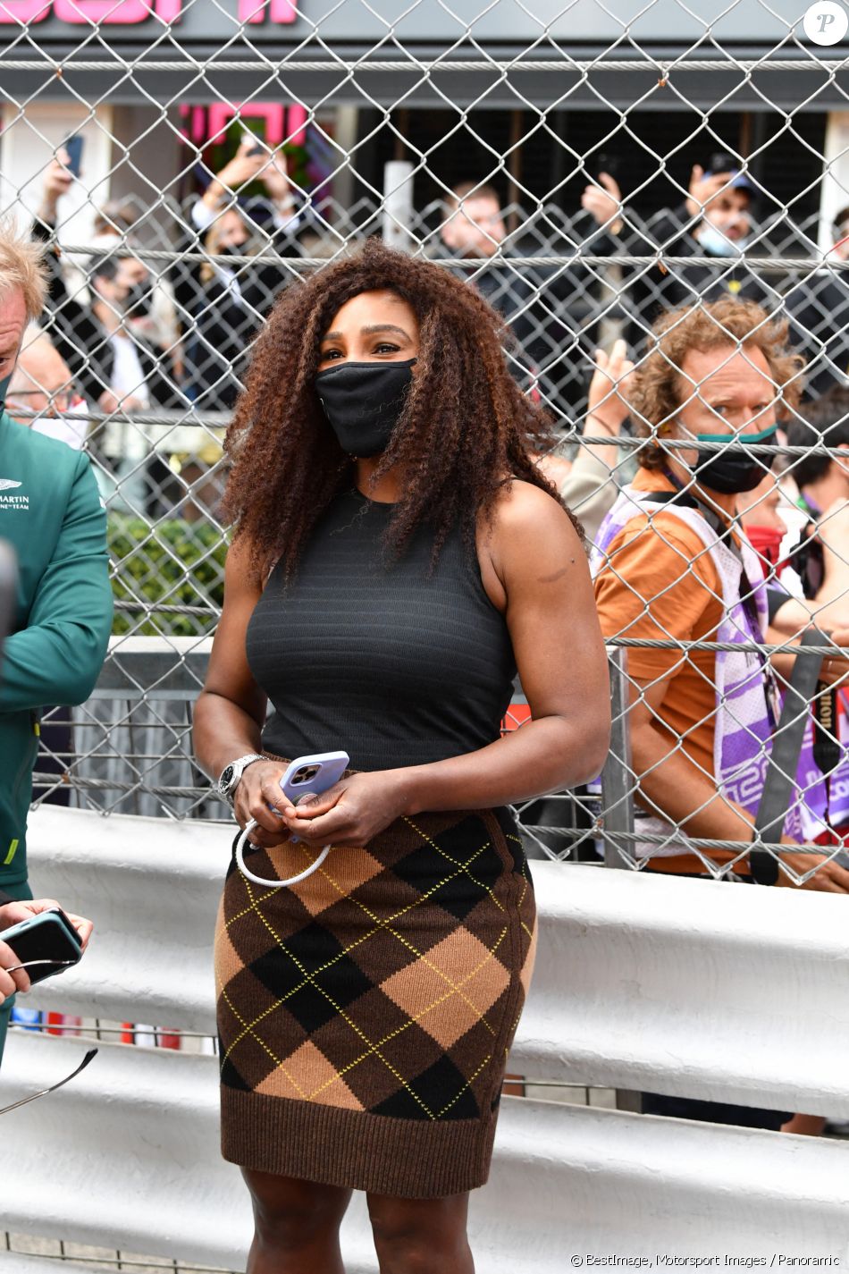 Serena William au Grand prix de formule 1 de Monaco 2021 le 23 mai 2021