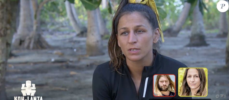 Lucie dans "Koh-Lanta, Les Armes serètes" sur TF1.