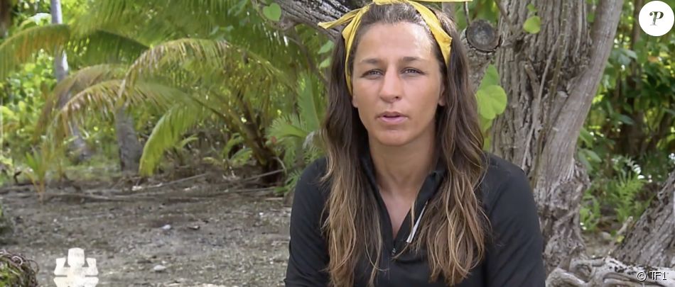 Lucie dans "Koh-Lanta, Les Armes serètes" sur TF1.