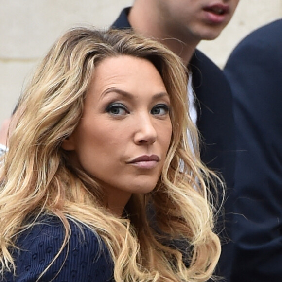 Laura Smet au défilé de mode printemps-été 2019 "Chanel" au Grand Palais à Paris. Le 2 octobre 2018.