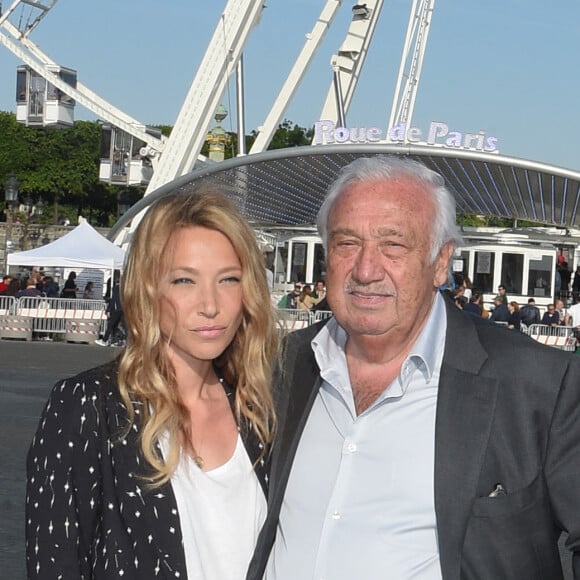 Laura Smet et Marcel Campion - Fermeture de la Grande Roue de la place de la Concorde. Paris, le 18 mai 2018. © Guirec Coadic / Bestimage