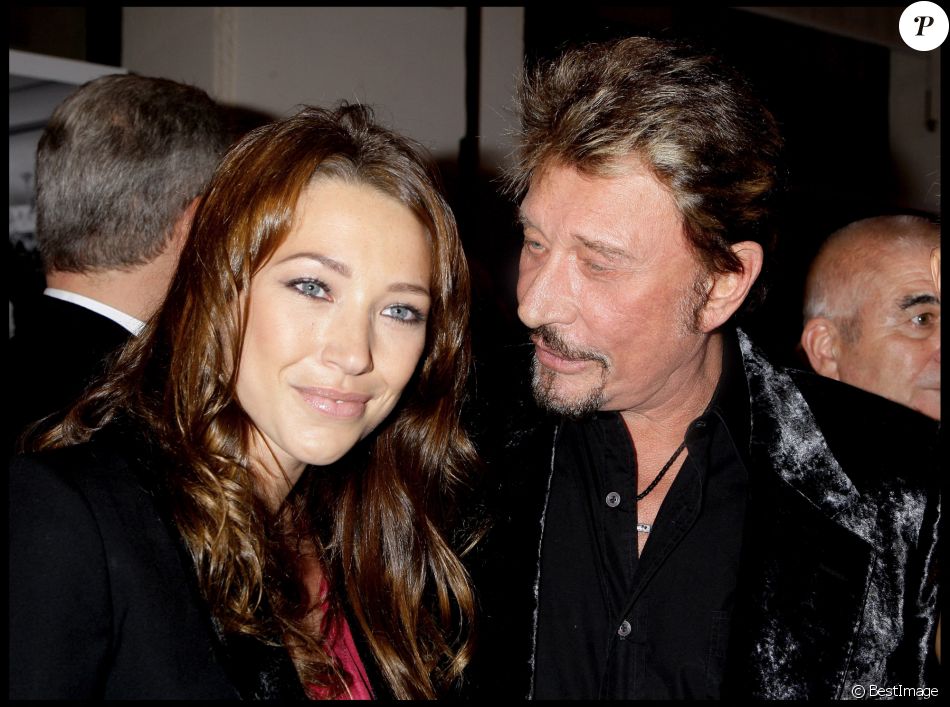 Laura Smet, Johnny Hallyday - Vernissage de l'exposition "Images et mode" du photographe de Patrick Demarchelier au Petit Palais.
