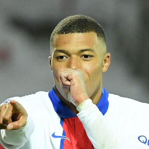 Kylian Mbappé (PSG) lors du match de championnat de Ligue 1 Uber Eats opposant le Stade Brestois 29 au Paris Saint-Germain au stade Francis Le Blé à Brest, France, le 23 mai 2021. Le PSG a gagné 2-0. © Christophe Saidi/Panoramic/Bestimage 