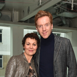 Helen McCrory et Damian Lewis au défilé de mode du créateur Christopher Kane à Londres, le 18 février 2019.