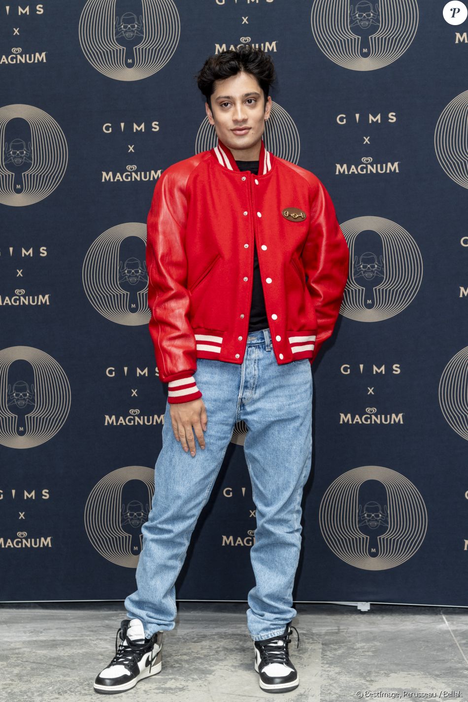SparkDise lors du lancement de la collection capsule Gims x Magnum à Paris le 27 mai 2021. © Perusseau / Bellak / Bestimage
