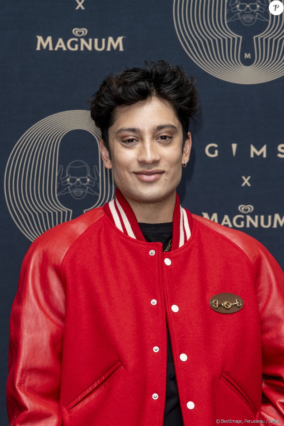 SparkDise lors du lancement de la collection capsule Gims x Magnum à Paris le 27 mai 2021. © Perusseau / Bellak / Bestimage