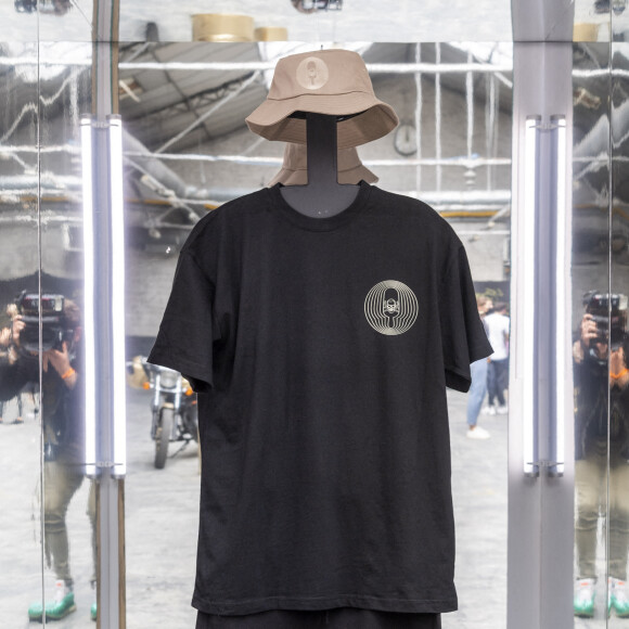 Illustration lors du lancement de la collection capsule Gims x Magnum à Paris le 27 mai 2021. © Perusseau / Bellak / Bestimage