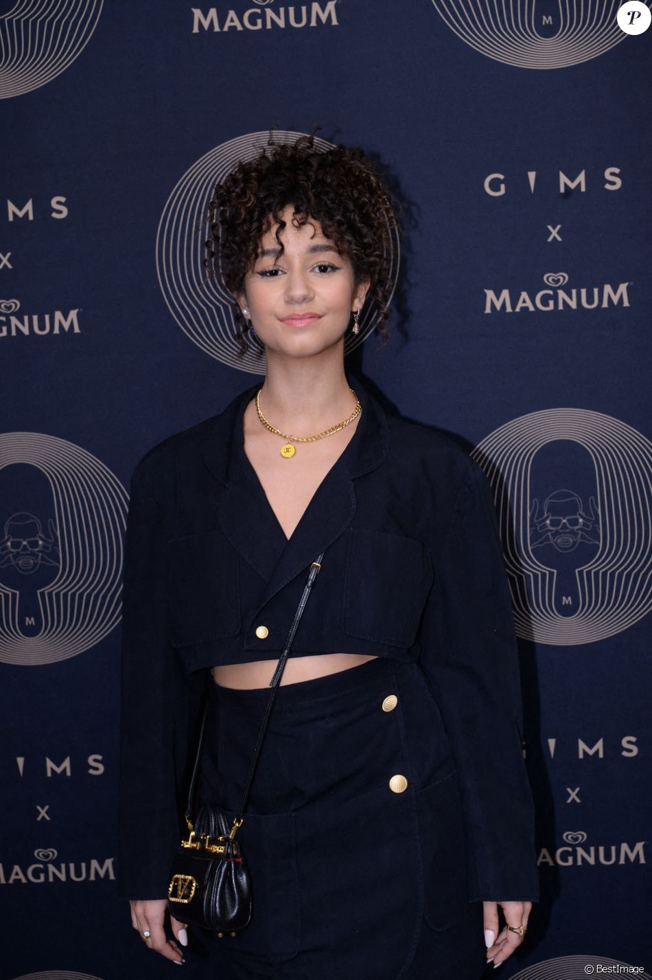 Léna Situations lors du lancement de la collection capsule Gims x Magnum à Paris le 27 mai 2021. © Bellak / Perusseau / Bestimage
