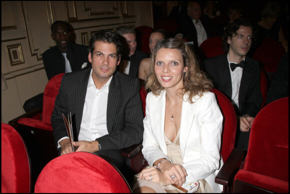 Sylvie Tellier et son ex-mari Camille Le Maux - Générale du spectacle Le Roi Lion à Mogador à Paris