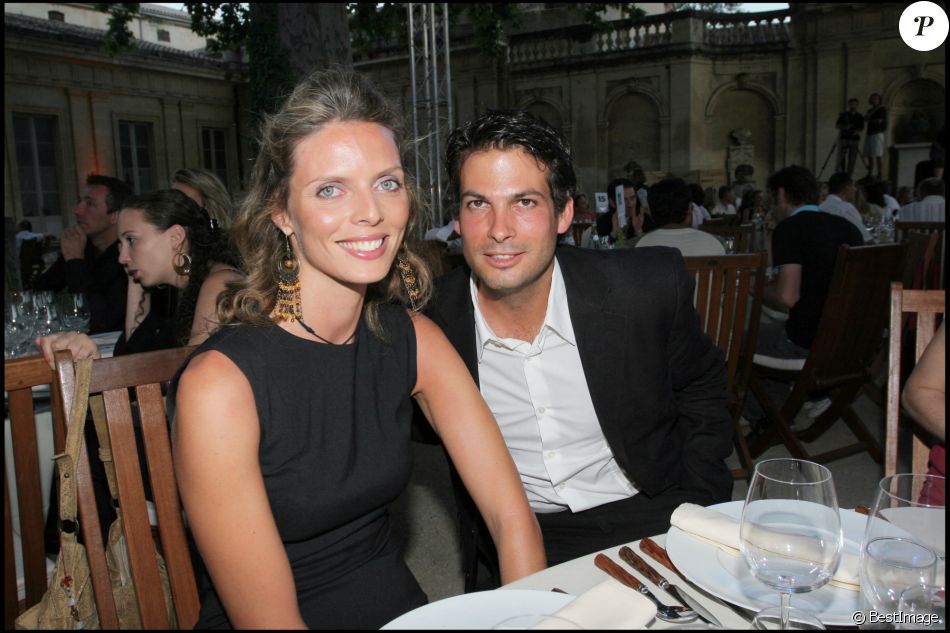 Sylvie Tellier et son ex-mari Camille Le Maux - 19e édition du Grand Prix de pétanque des personnalités