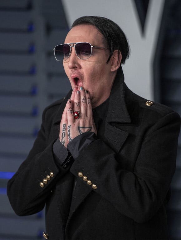 Marilyn Manson est accusé de viols et d'agressions sexuelles par plusieurs femmes © Prensa Internacional via ZUMA Wire / Bestimage 