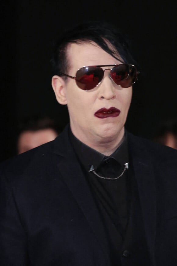 Marilyn Manson au Fashion Awards 2016 au Royal Albert Hall à Londres, Royaume Uni, le 5 décembre 2016.