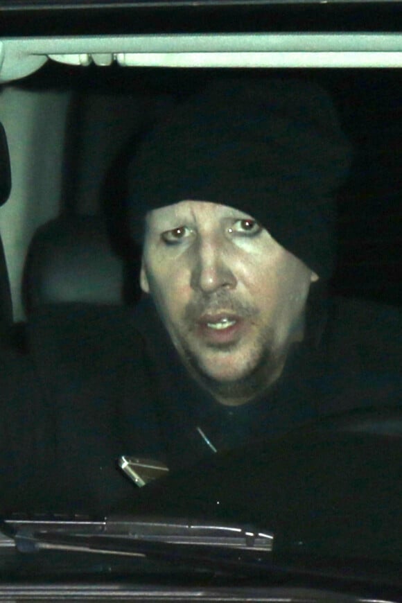 Marilyn Manson à Los Angeles le 4 décembre 2015. © CPA/Bestimage