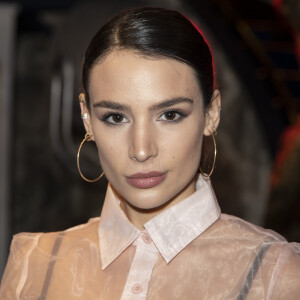 Jade Leboeuf (la fille de l'ex-footballeur F.Leboeuf) lors de la soirée de la grande finale du concours Top Model International au Lido à Paris, France, le 19 janvir 2020. © Pierre Perrussau/Bestimage