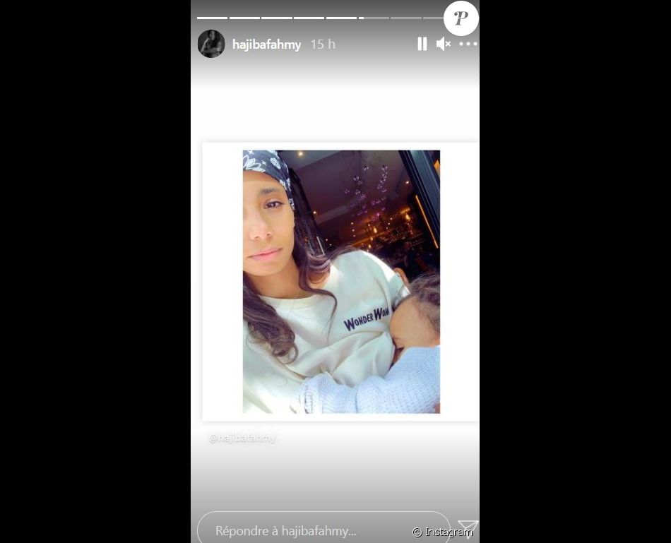 Hajiba Fahmy partage des photos avec son fils Reza à l'occasion de la fête des Mères, le 30 mai 2021