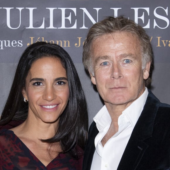 Semi-exclusif - Franck Dubosc et sa femme Danièle - Photocall de la représentation de "Dream Compagnie Julien Lestel" à la salle Pleyel à Paris © Coadic Guirec-Pierre Perusseau/Bestimage