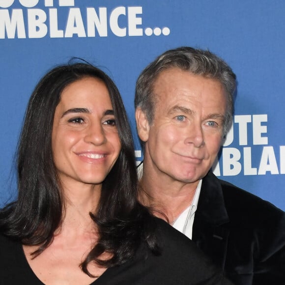 Franck Dubosc et sa femme Danièle - Avant-première du film "Toute ressemblance..." au cinéma UGC Ciné Cité Les Halles à Paris, le 25 novembre 2019. © Coadic Guirec/Bestimage